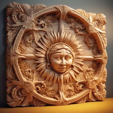 Patterns and decorations stl JAC Sunray 1 3d model